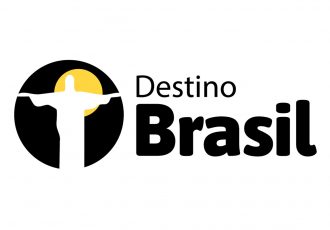 Logotipo oficial de Destino Brasil, agencia especializada en viajes exclusivos a Brasil desde España.